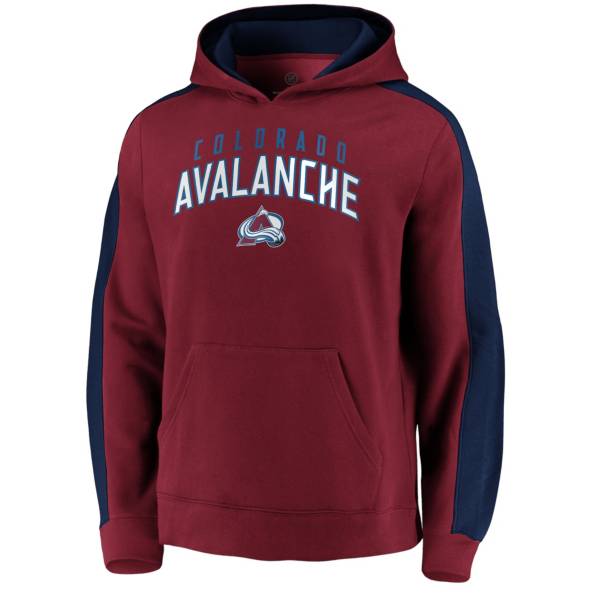 NHL Men's Colorado Avalanche Gameday Arch Red Pullover Sweatshirt