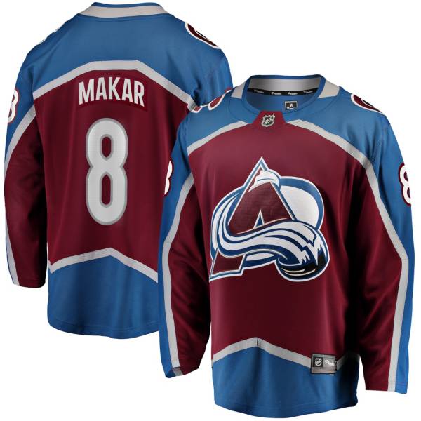 NHL Men's Colorado Avalanche Cale Makar #8 Breakaway Home Replica Jersey product image
