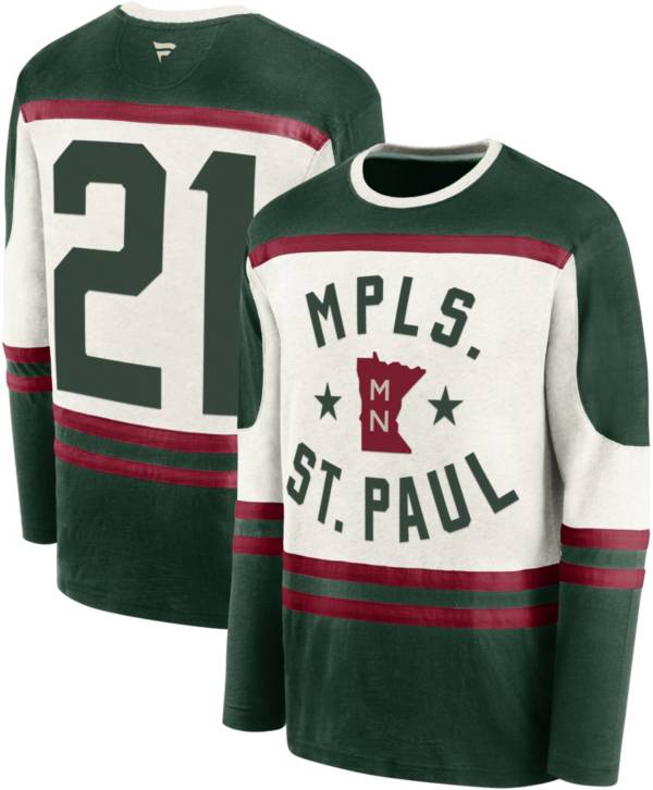 NHL '22 Winter Classic Minnesota Wild Archival Green T-Shirt