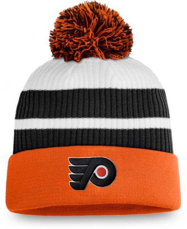 NHL Men's Philadelphia Flyers Orange Special Edition Knit Pom Beanie