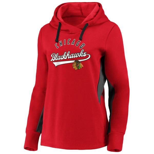 NHL Women's Chicago Blackhawks Gameday Arch Red Pullover Sweatshirt product image