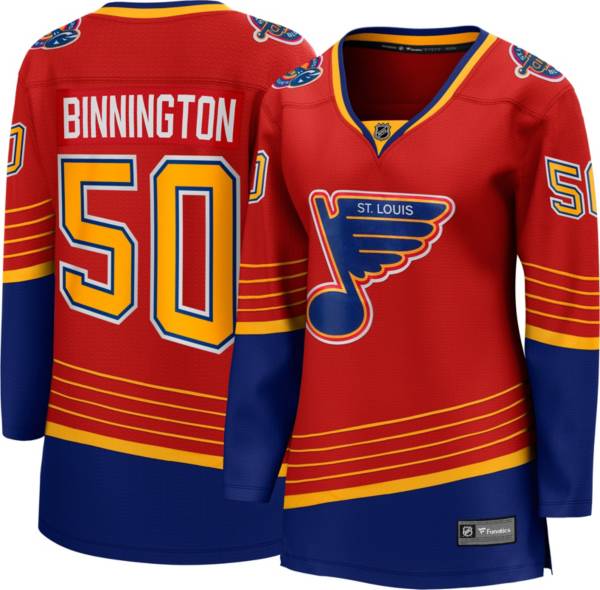 NHL Women's St. Louis Blues Jordan Binnington #50 Special Edition Red Replica Jersey