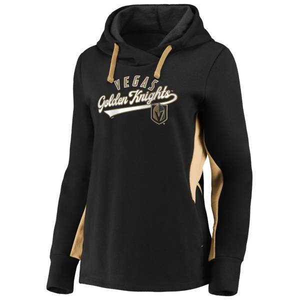 NHL Women's Las Vegas Golden Knights Gameday Arch Black Pullover Sweatshirt