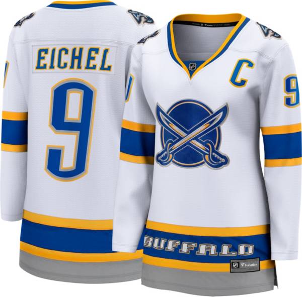 NHL Women's Buffalo Sabres Jack Eichel #9 Special Edition White Replica Jersey