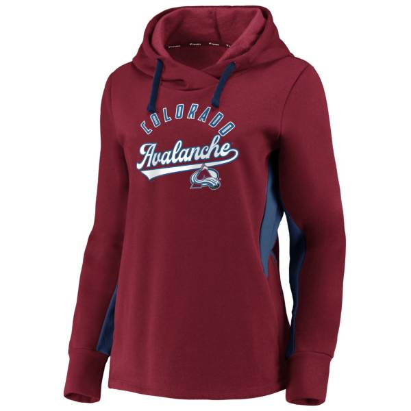 NHL Women's Colorado Avalanche Game Ready Red Pullover Sweatshirt