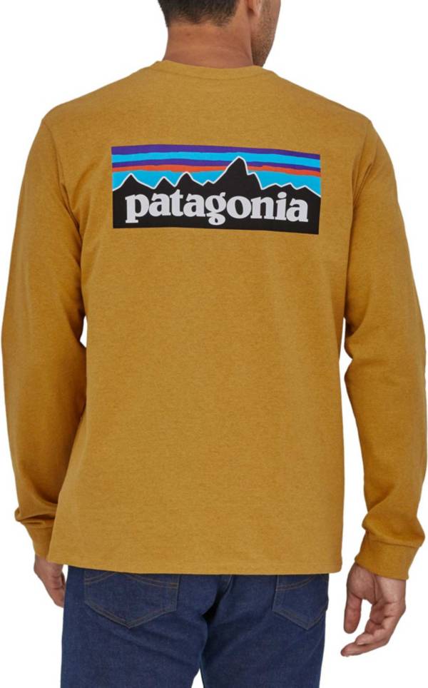 Patagonia Men's P-6 Logo Responsibili-Tee Long Sleeve Shirt