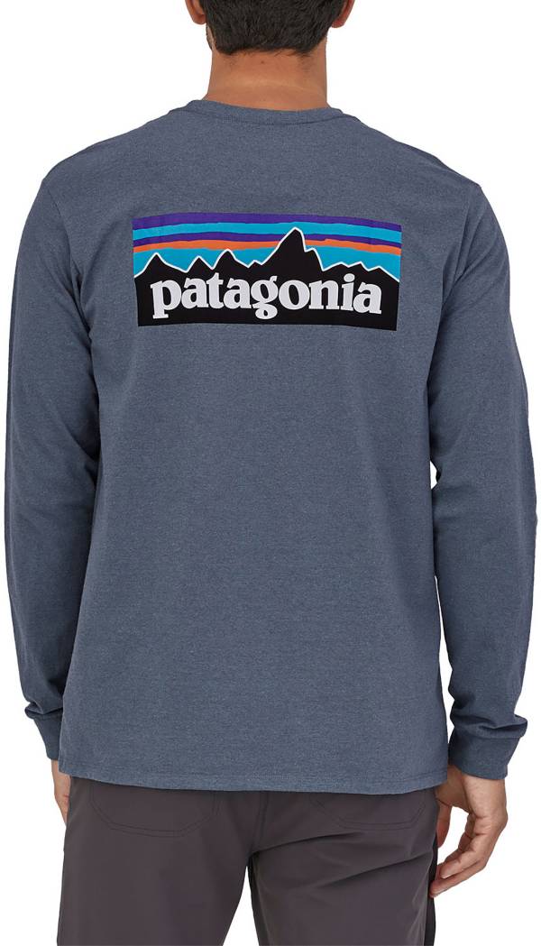 Patagonia Men's P-6 Logo Responsibili-Tee Long Sleeve Shirt product image