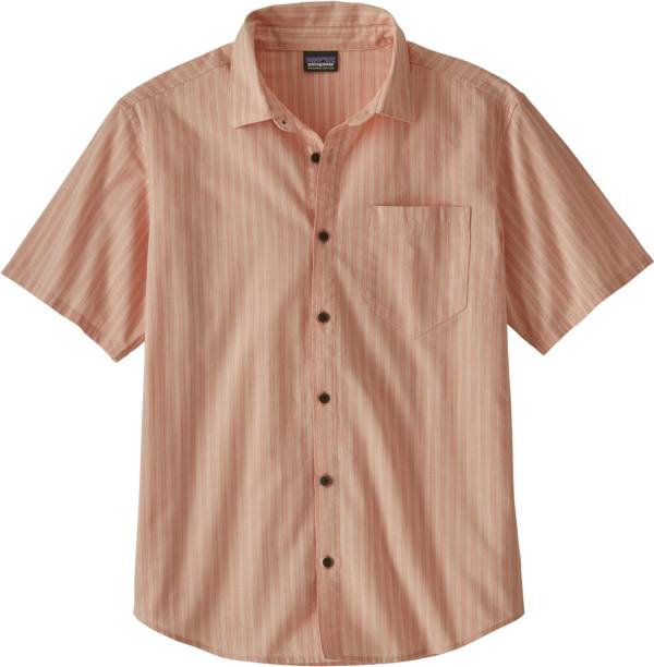 Patagonia Men's Organic Cotton Slub Poplin Button Up Shirt