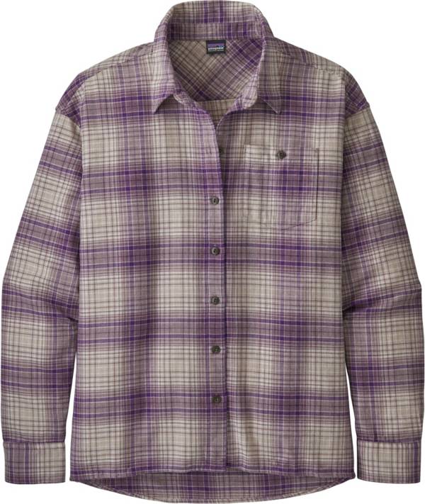 Patagonia Women's Driving Song Long Sleeve Flannel Shirt