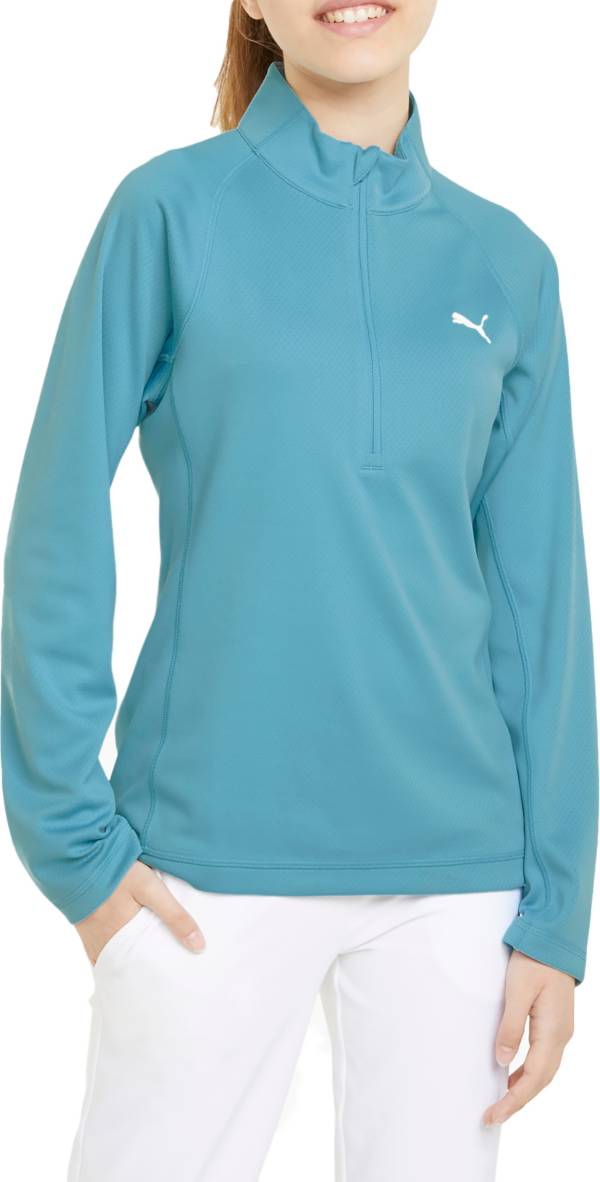 PUMA Girls' 1/4 Zip Pullover