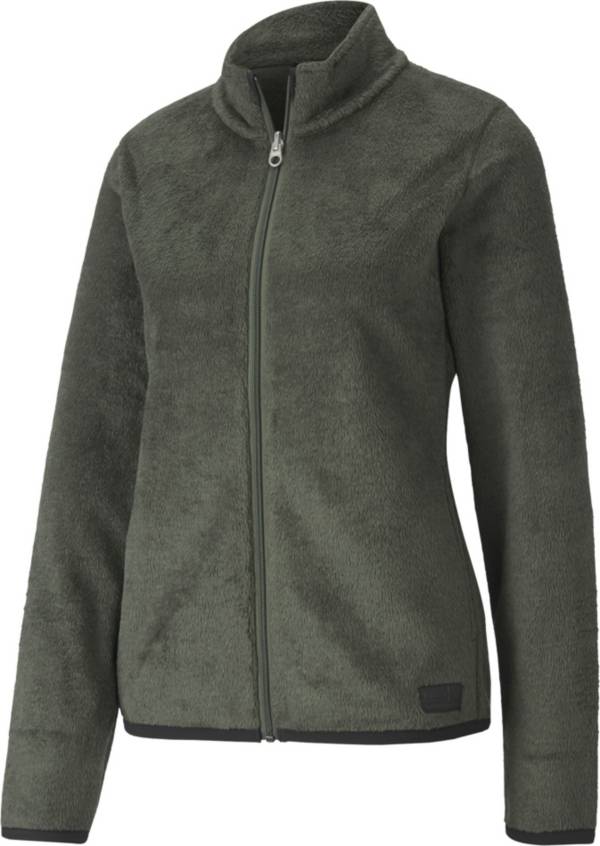 PUMA Women's Sherpa Fleece Full Zip Jacket