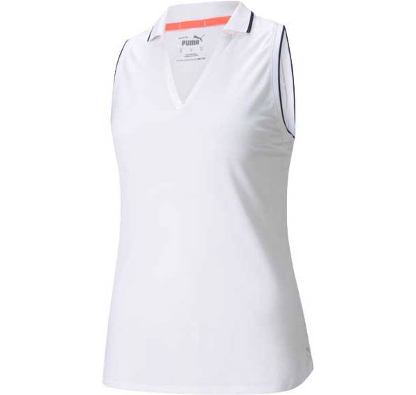 PUMA Women's Mattr Sprinter Sleeveless Golf Polo