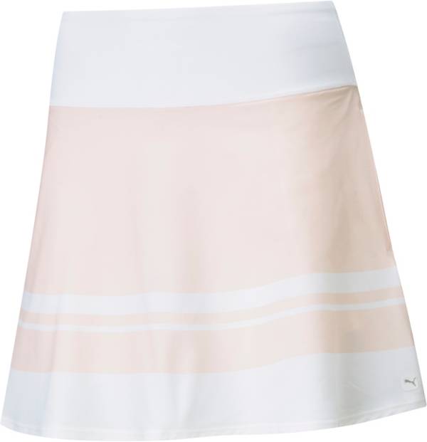 PUMA Women's PWRSHAPE Stripe 16''-18'' Golf Skirt