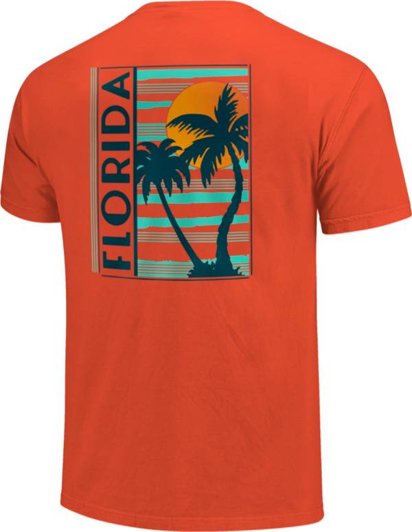 Image One Men's Florida Palm Tree Short Sleeve T-Shirt