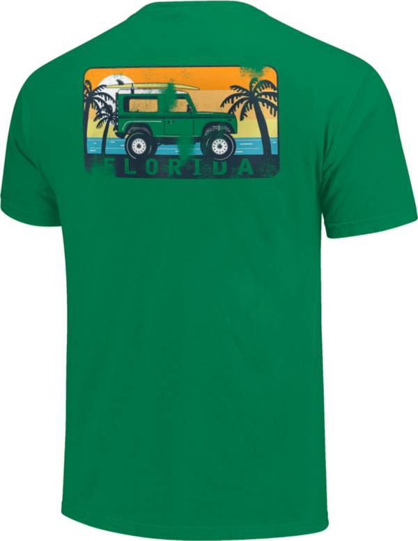 Image One Men's Florida Jeep Short Sleeve T-Shirt