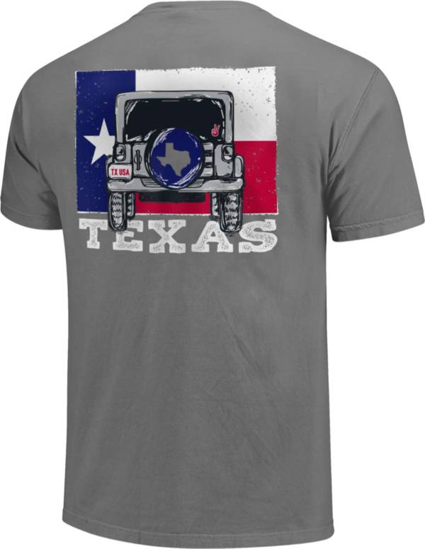 Image One Men's Texas Jeep Short Sleeve T-Shirt