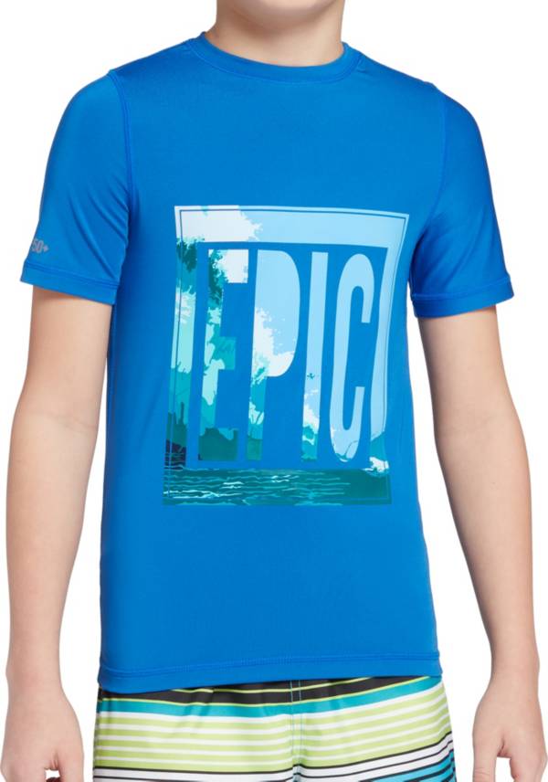 DSG Boys' Brandon Short Sleeve Rash Guard