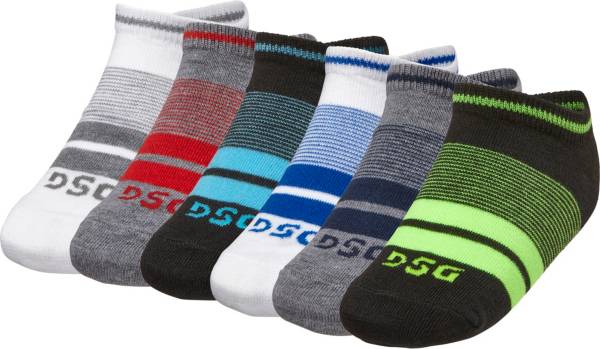 DSG Boys' Lightweight Low Cut Socks - 6 Pack product image