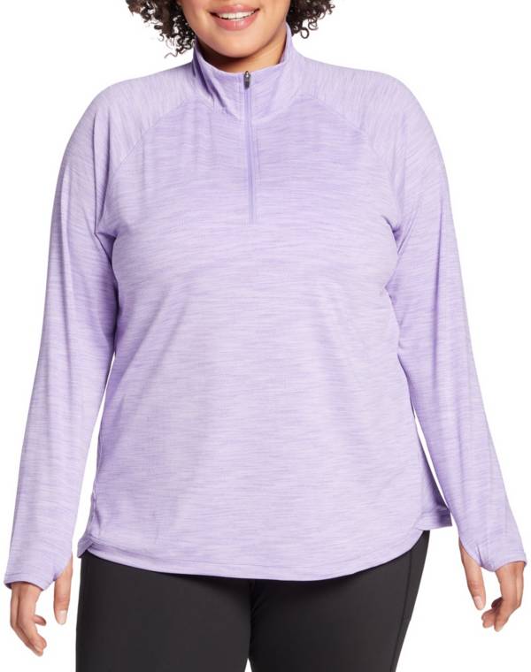 DSG Women's Performance 1/4 Zip Long Sleeve Shirt