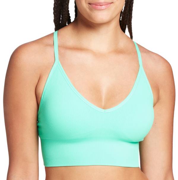 DSG Women's Seamless Fashion Ribbed Sports Bra