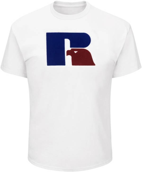 Russel Athletic Men's Big & Tall Graphic Script Short Sleeve T-Shirt