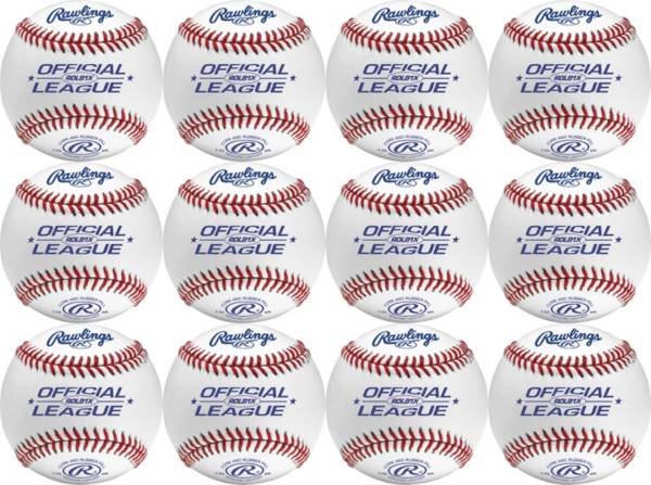 Rawlings ROLB1X Practice Baseballs - 12 Pack