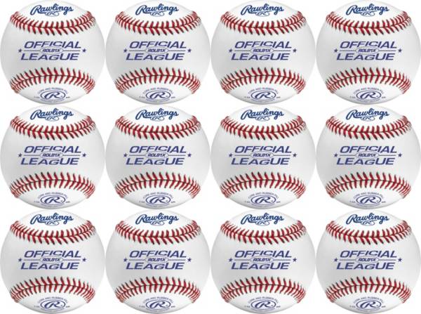 Rawlings ROLB1X Practice Baseballs - 12 Pack