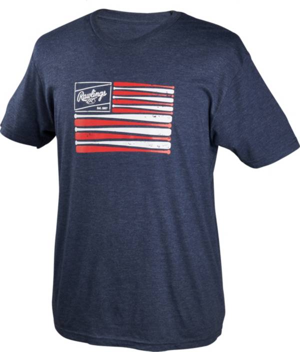 Rawlings Adult Bat Flag T-Shirt