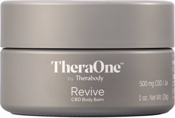 TheraOne Revive 500mg Full Spectrum CBD Body Balm Jar