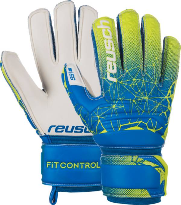 Reusch Junior Attrakt SG Extra Finger Support Soccer Goalkeeper Gloves