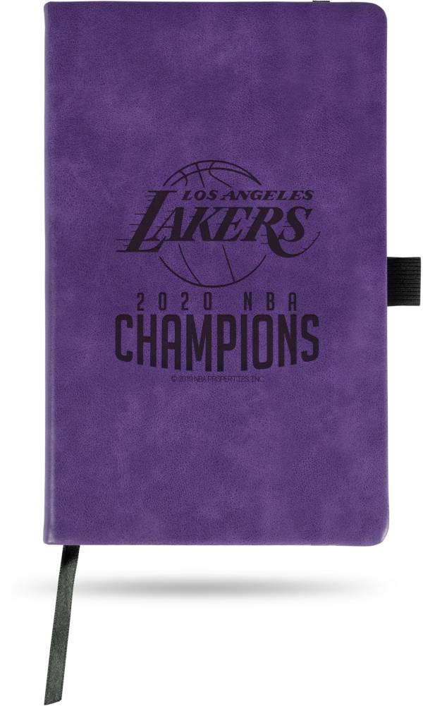 Rico 2020 NBA Champions Los Angeles Lakers Laser-Engraved Notepad