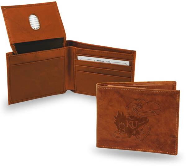 Rico Kansas Jayhawks Embossed Billfold Wallet