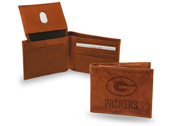 Rico Green Bay Packers Embossed Billfold Wallet