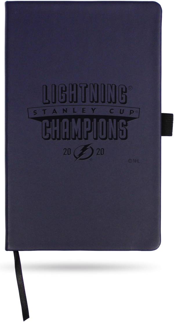 Rico 2020 Stanley Cup Champions Tampa Bay Lightning Laser-Engraved Notepad