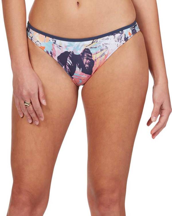 Roxy Women's RF Printed Regular Bikini Bottoms