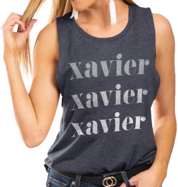 Gameday Couture Women's Xavier Musketeers Blue Festival Tank Top
