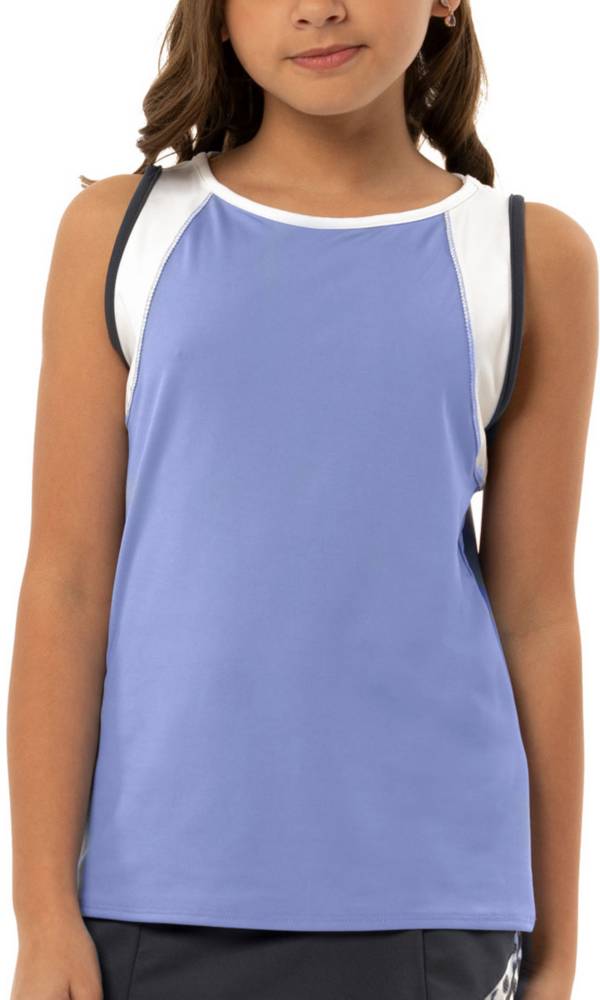 Lucky in Love Girls' Party Animal Tennis Tank Top