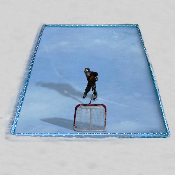 NEW RAVE Sports Backyard Inflatable Ice Rink 13' x 10' x 4" FIGURE SKATE HOCKEY 