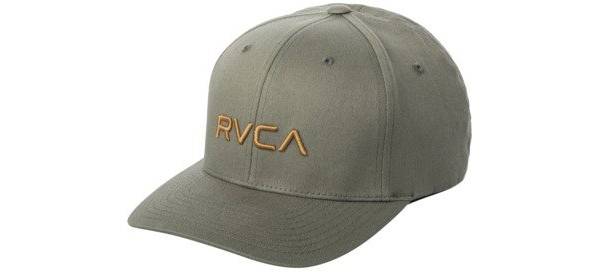 RVCA Mens Flex Fit Hat