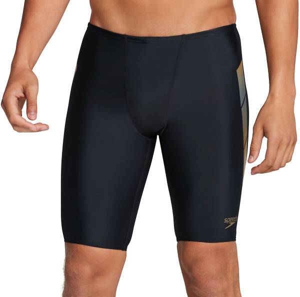 Speedo Men's Faded Lane Jammer Swimsuit