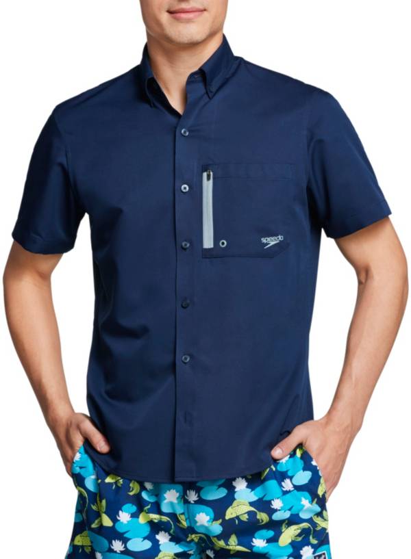 Speedo Men's Solid Paddle Shirt
