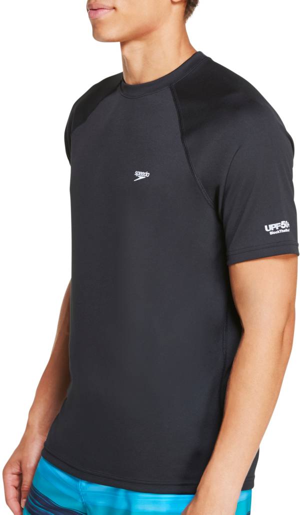 Speedo Men's Graphic Short Sleeve Swim Shirt