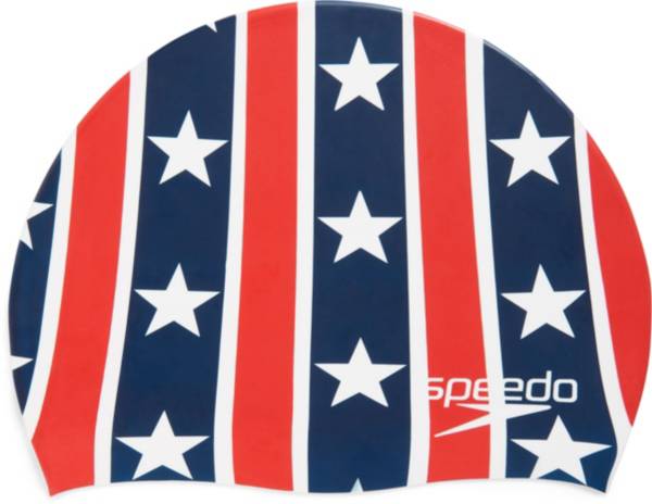 Speedo Elastomeric USA Swim Cap