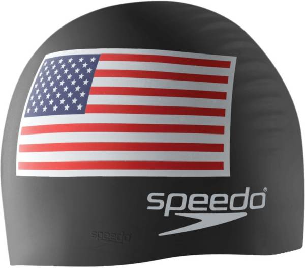 Speedo Flag Silicone Swim Cap product image