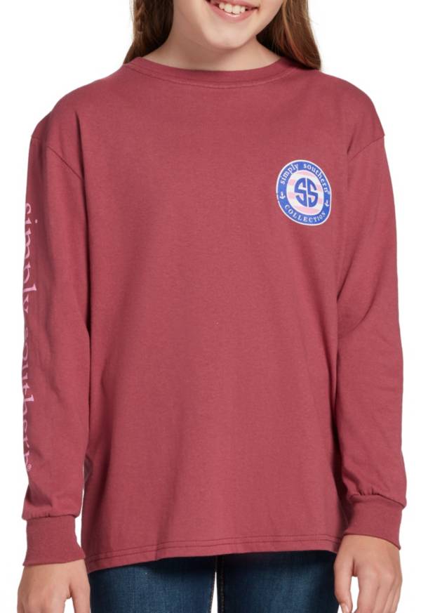 Simply Southern Girls' Strength Long Sleeve Shirt