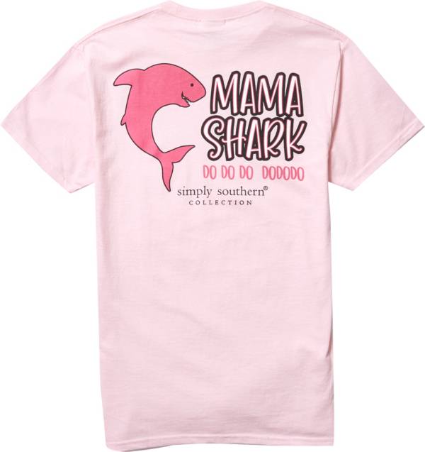 Simply Southern Women's Shark Short Sleeve T-Shirt