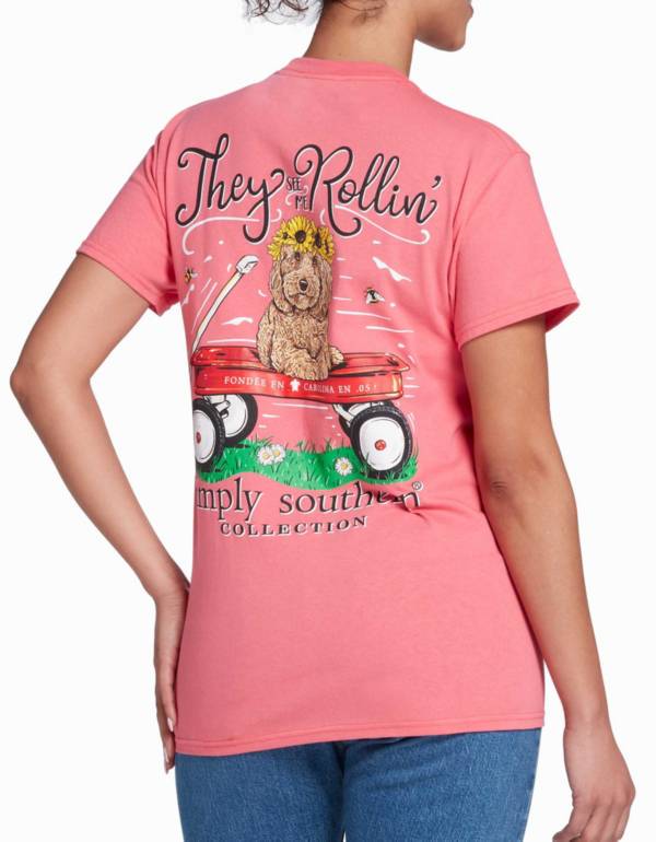 Simply Southern Women's Rollin Short Sleeve Graphic T-Shirt