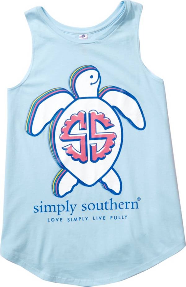 Simply Southern Women's Retro Turtle Tank Top product image