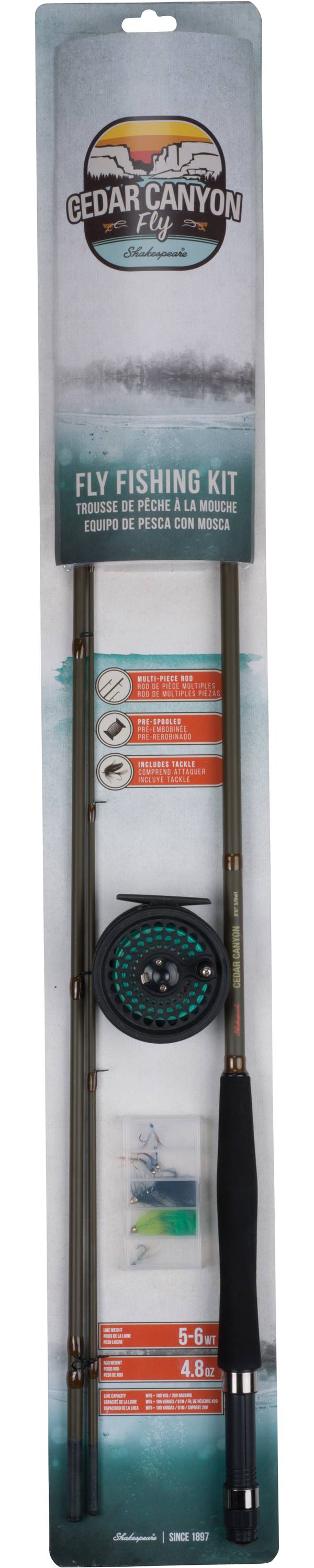 Shakespeare Cedar Canyon Fly Fishing Kit