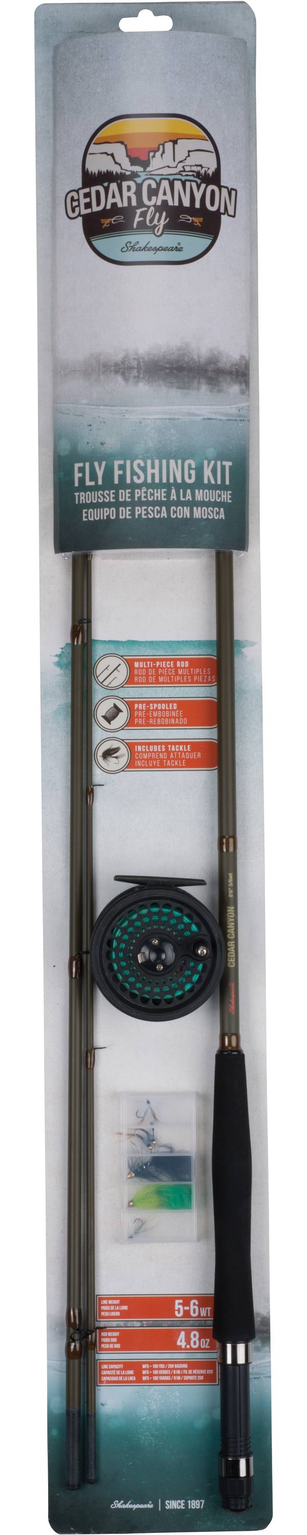 Shakespeare Cedar Canyon Fly Fishing Kit product image